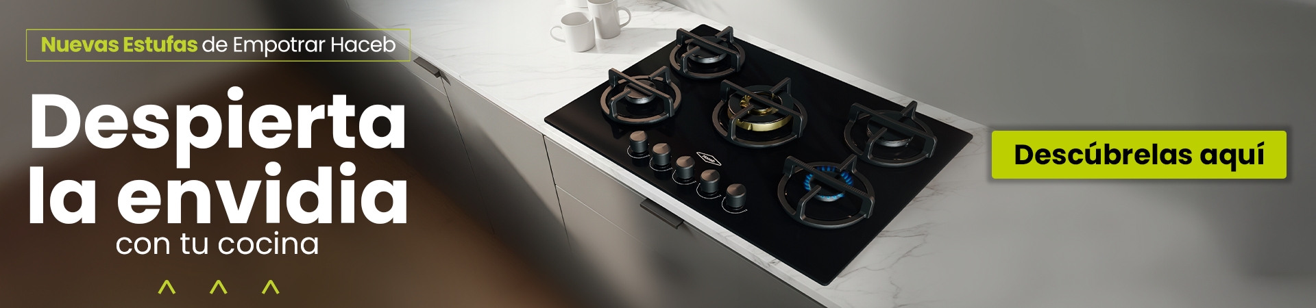 Despierta la envidia con tu cocina. Descúbrela aquí  